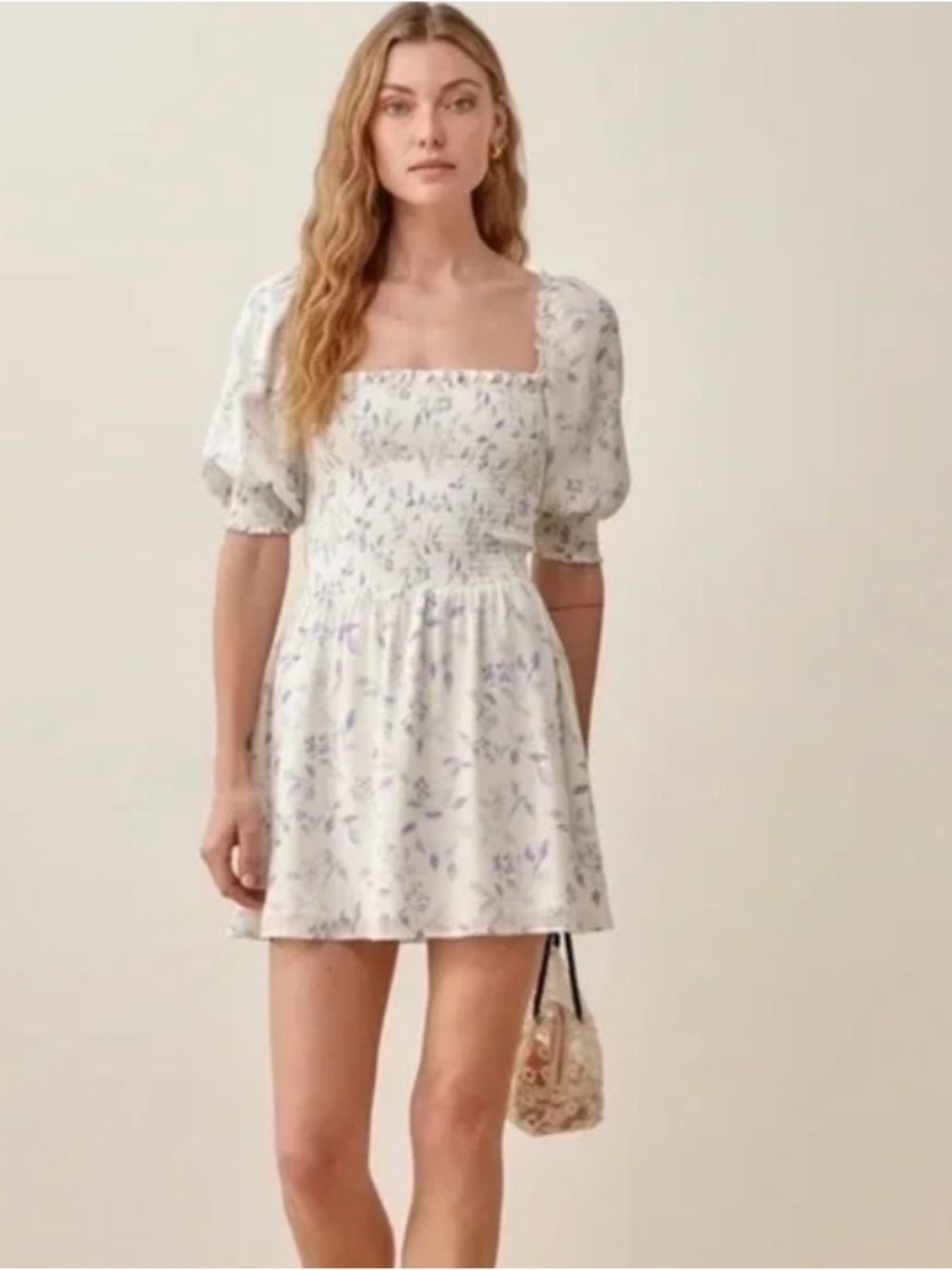 Reformation Elle Mini Dress